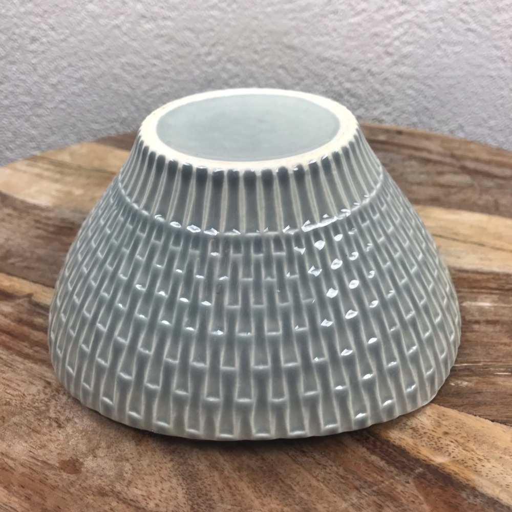 SOLD l 50s Red Wing Capistrano Basket Weave Bowl - Picture 9 of 14